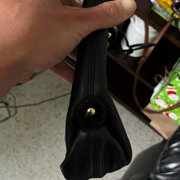 Coach black leather crossbody - Picture 4 of 4